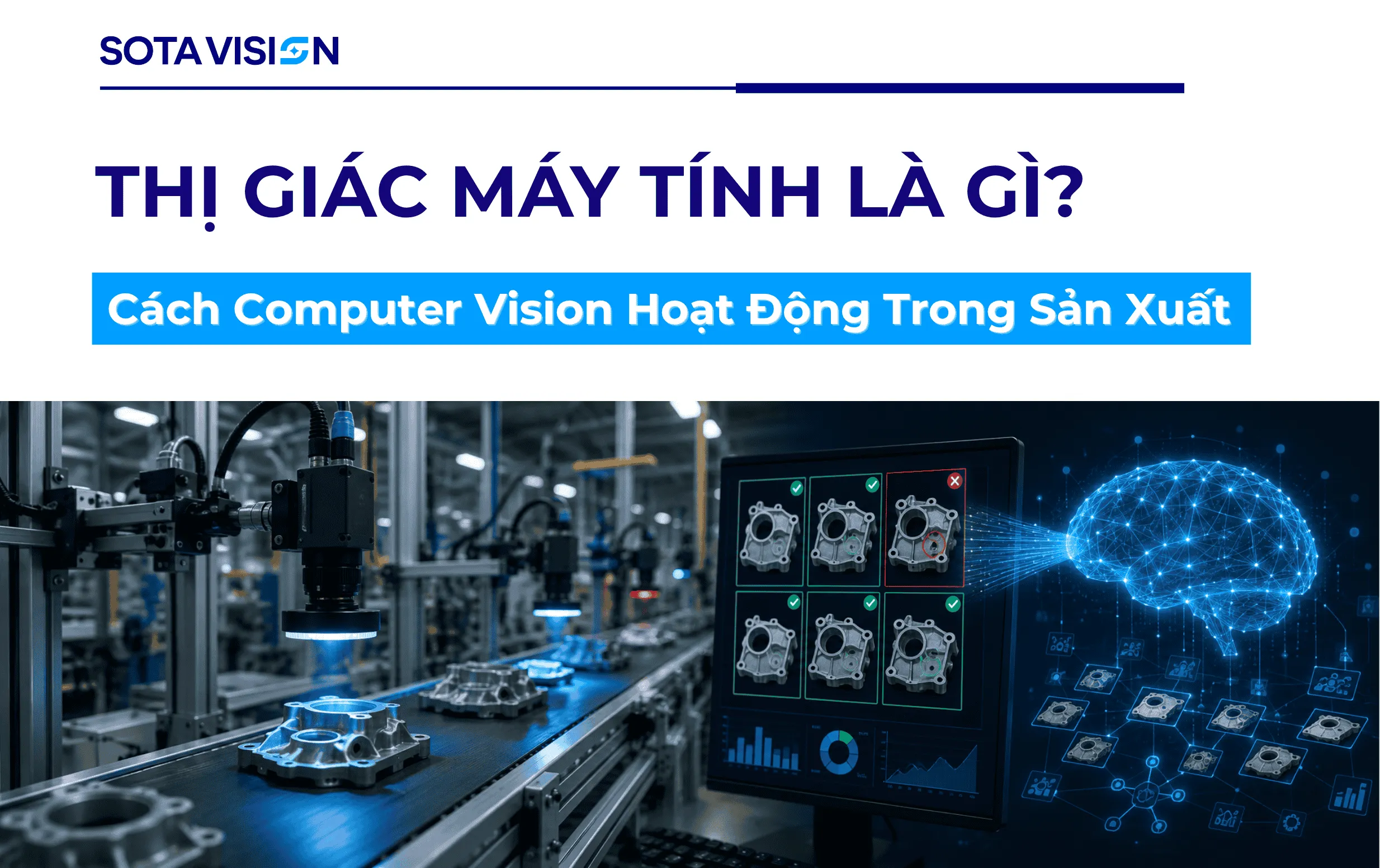 Thị Giác Máy Tính Là Gì? Cách Computer Vision Hoạt Động Trong Sản Xuất